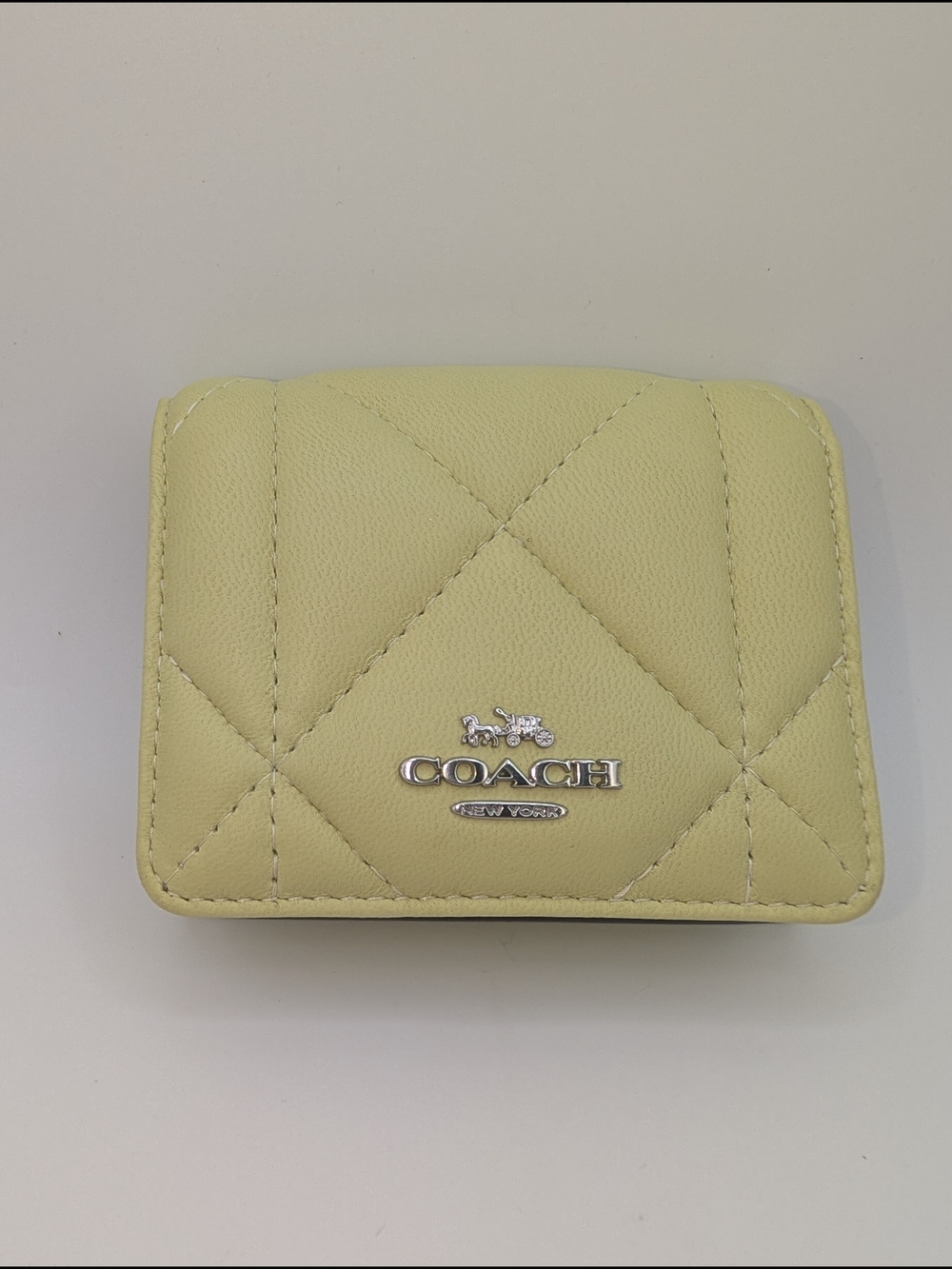 Coach Mini puffy quilted wallet on a chain - Picture 5 of 5